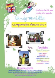 Campamento DE VERANO Wendy Marbella